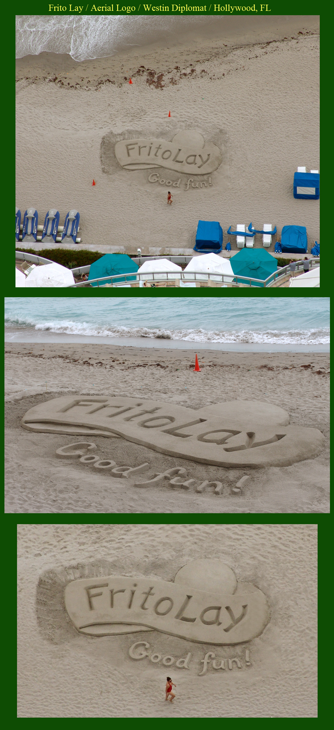 Frito Lay Sand Sculpture