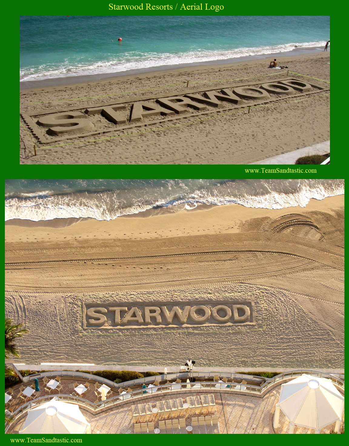 Starwood Sand Sculpture