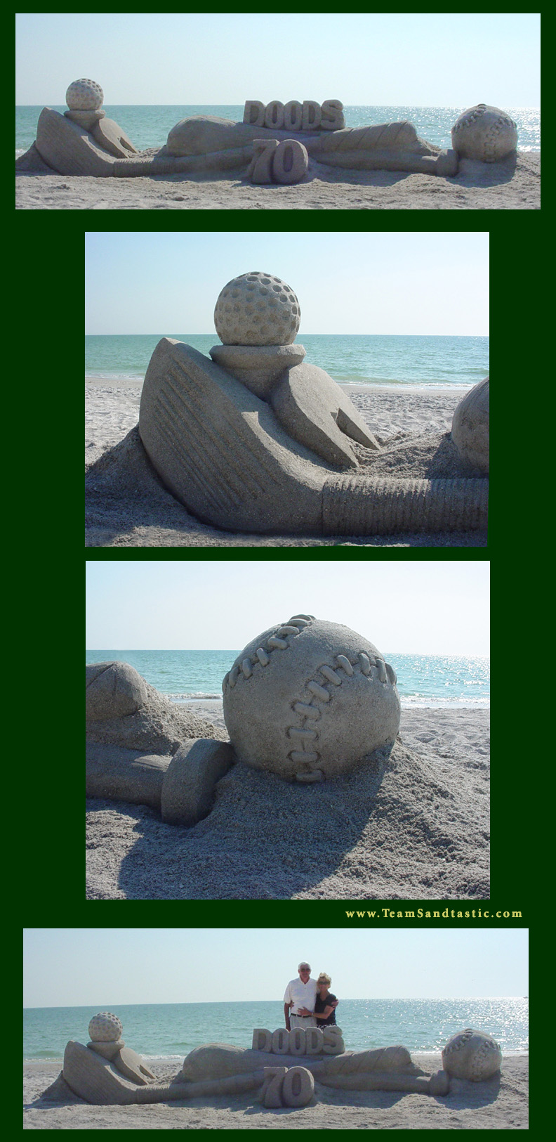Birthday Party Sand Sculptures