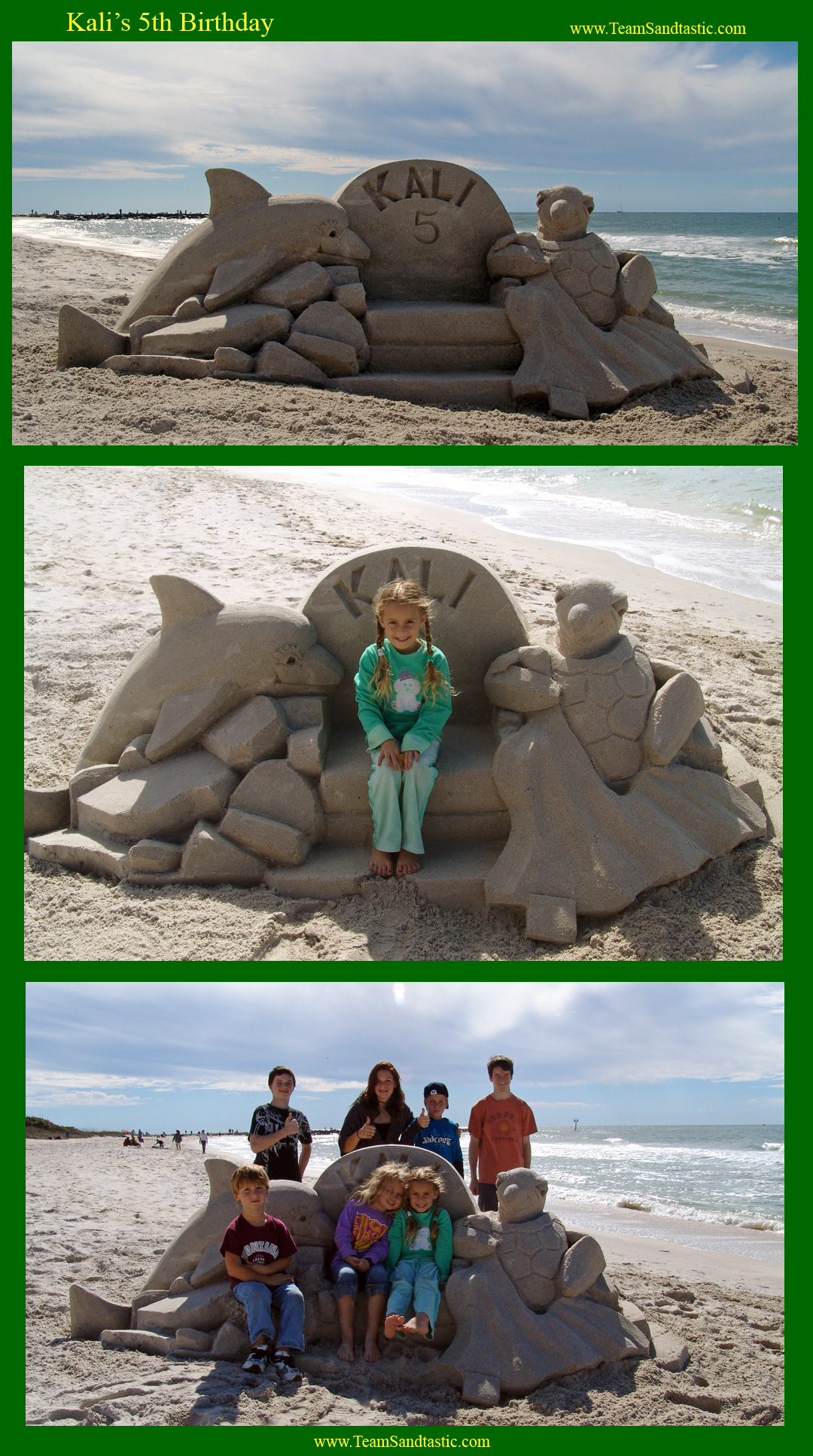 Birthday Party on the Beach