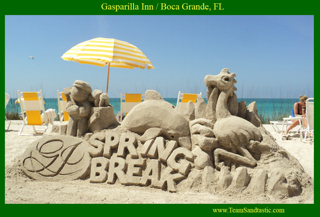 Gasparilla Inn Sand Sculpture Series