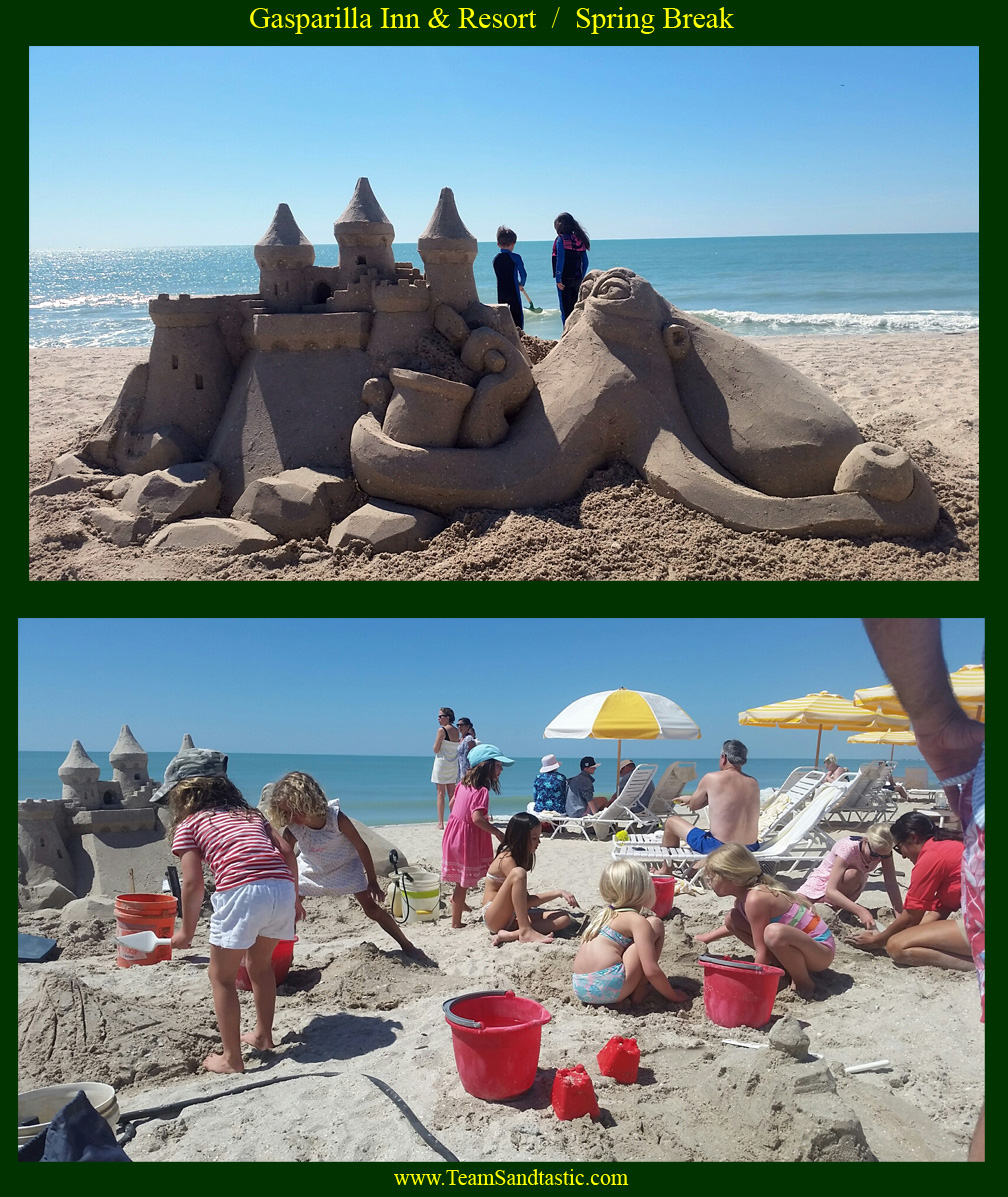 Gasparilla Inn Sand Sculpture