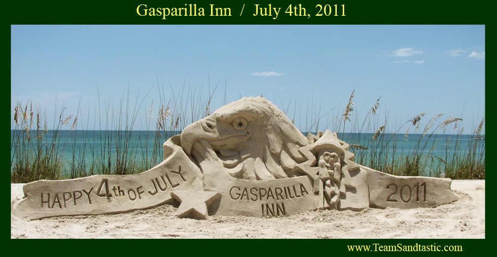 Gasparilla Inn Sand Sculpture Series