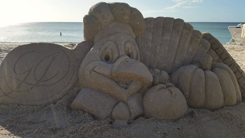 Gasparilla Inn Sand Sculpture