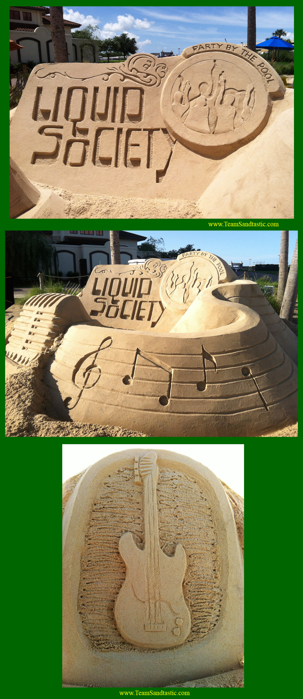 L'Auburge Casino Sand Sculpture