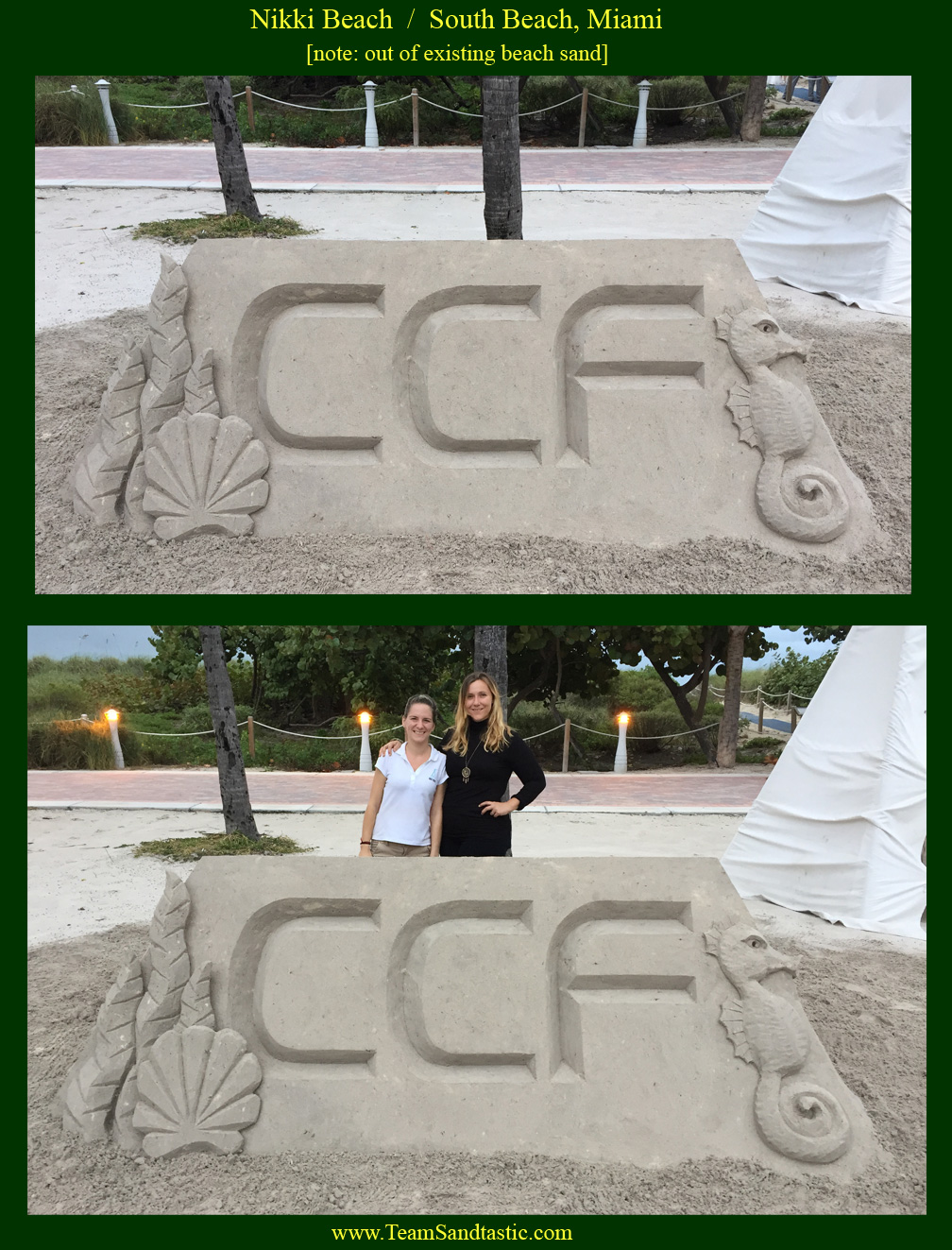 Nikki Beach Sand Sculpture