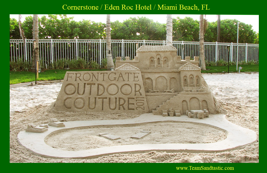 Eden Roc Sand Sculpture
