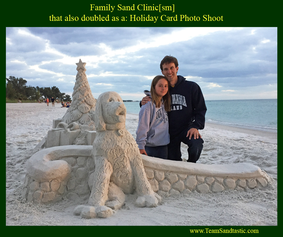 Family Fun Sand Sculpting