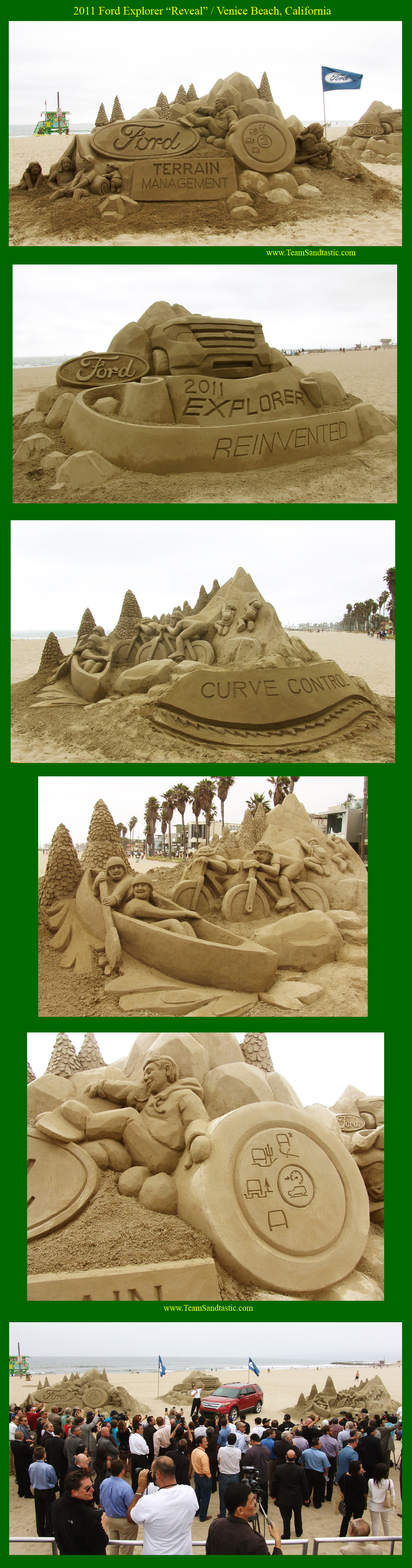 Venice Beach Sand Sculpture
