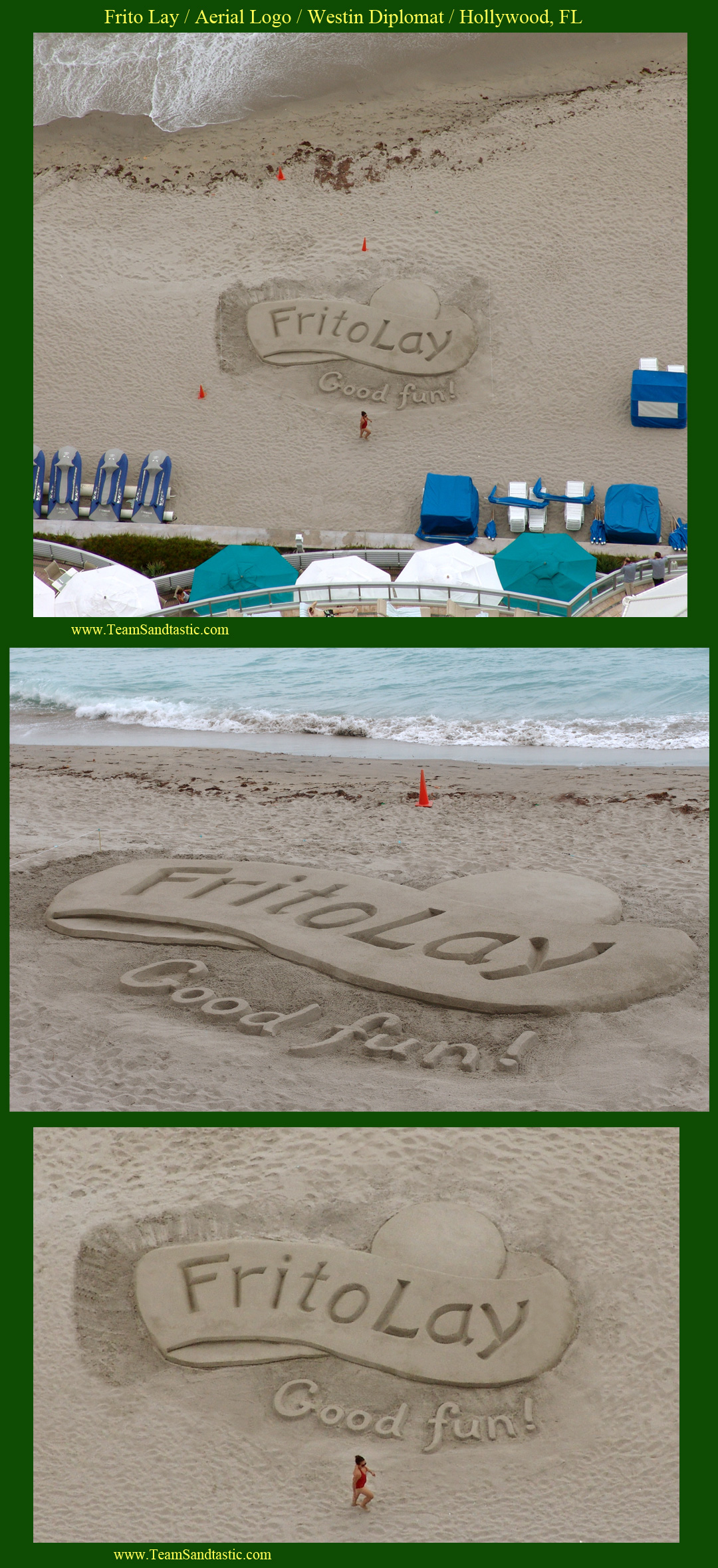 Frito Lay Sand Sculpture