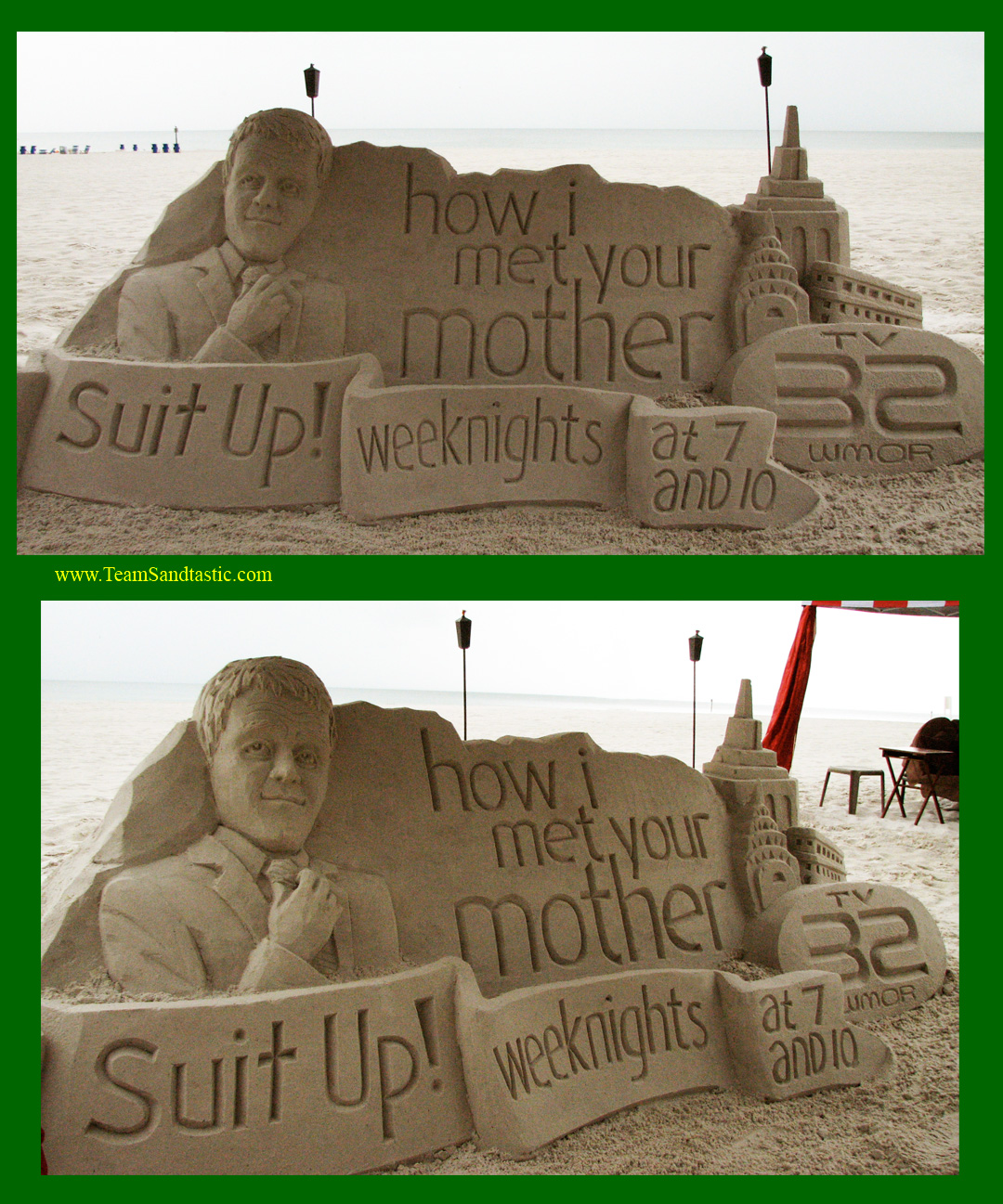 How I Met Your Mother Sand Sculpture