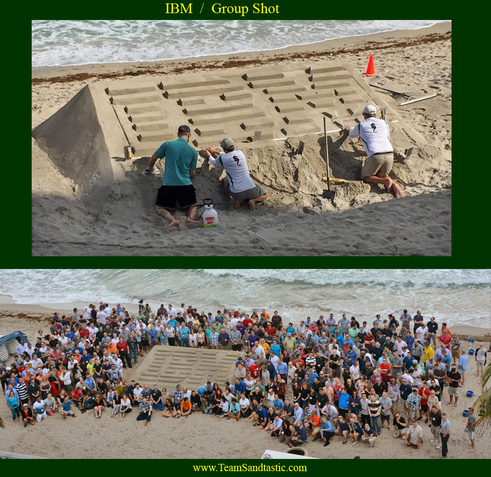 IBM Team Building On The Beach