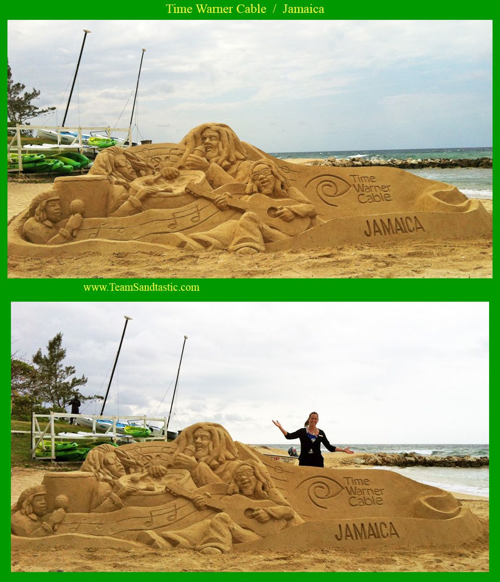 Jamaica Sand Sculpting