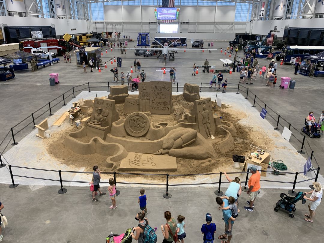 Professional Sand Sculpture at The New York State Fair