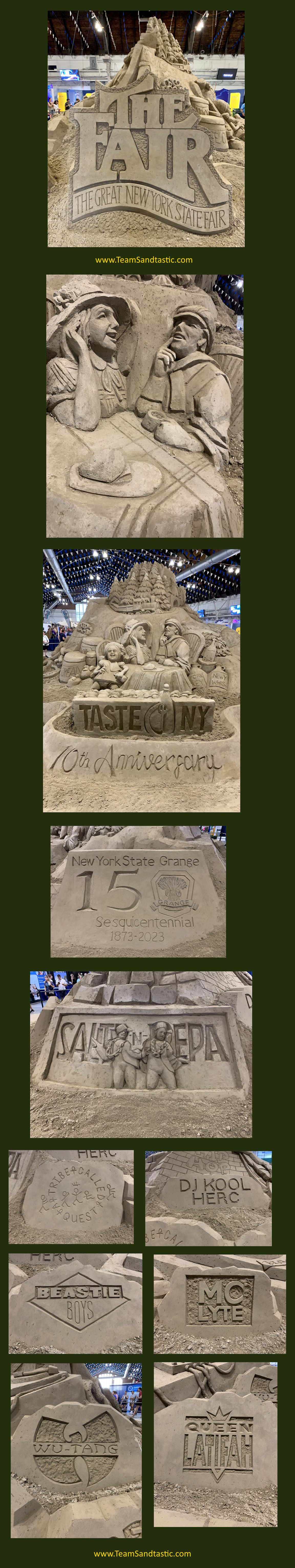 Professional Sand Sculpture