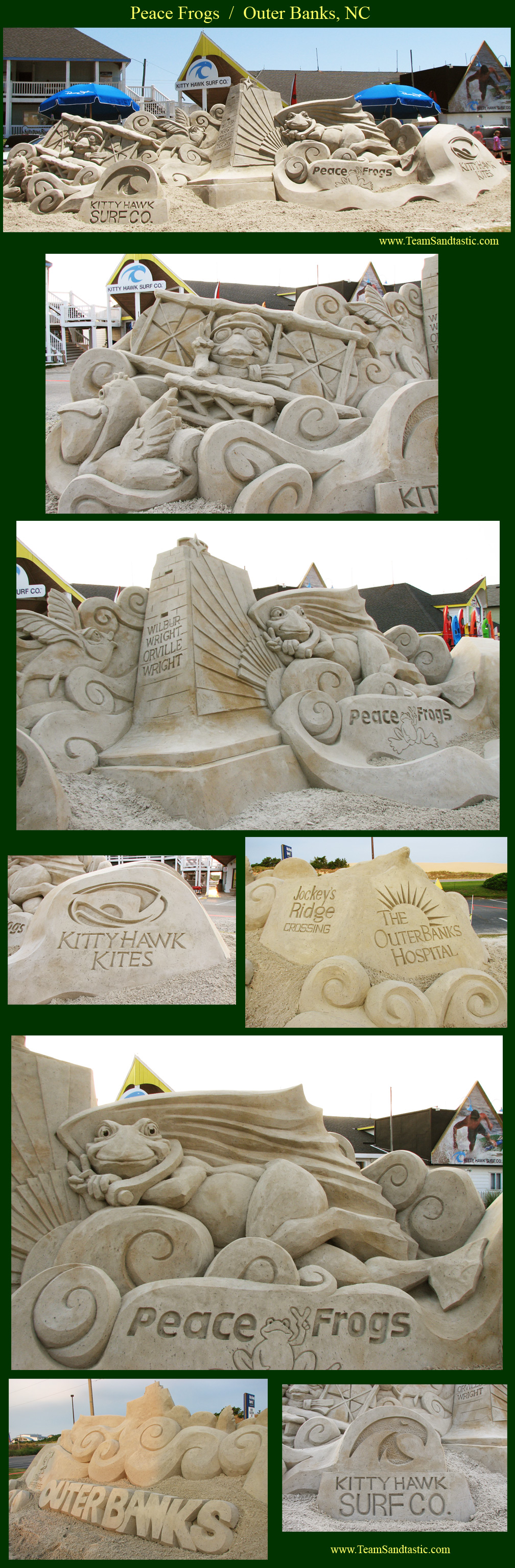 Outer Banks Sand Sculpture