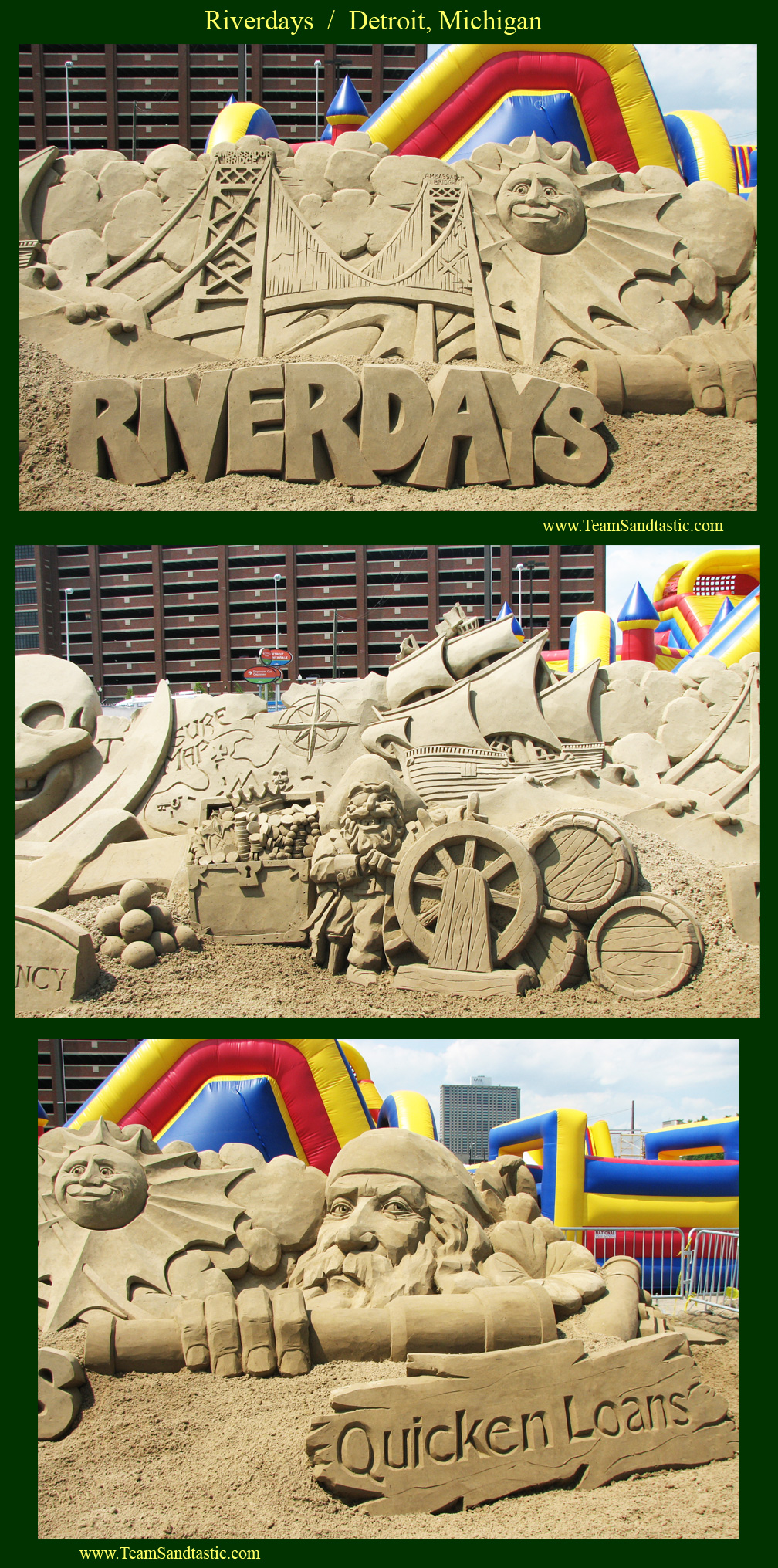 Riverdays Sand Sculpture Detroit