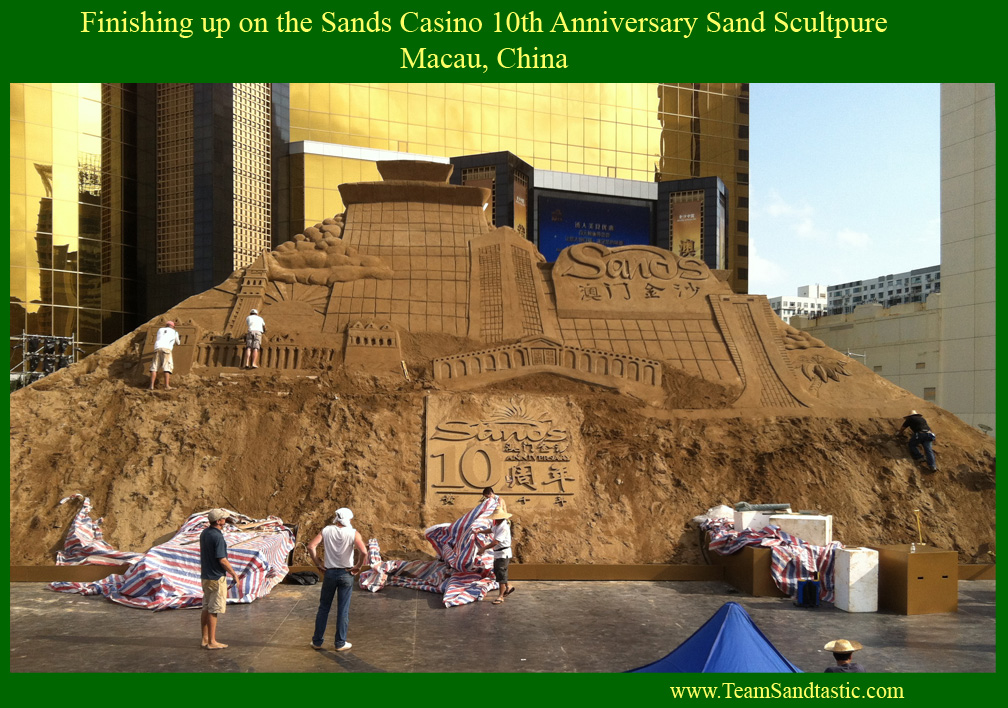Sands Casino Sand Sculpture