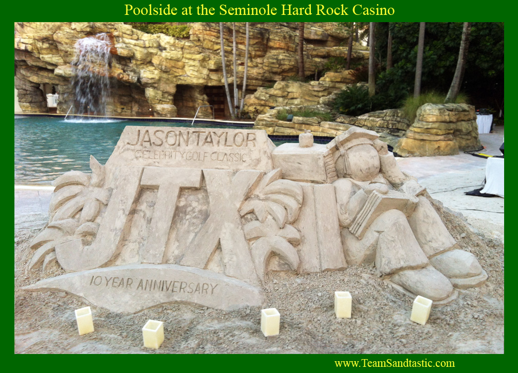 Hard Rock Sand Sculpture