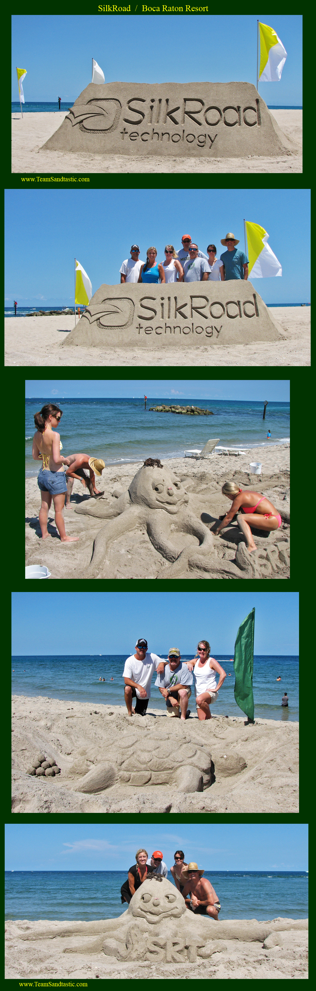 Boca Raton Resort Sand Sculpture