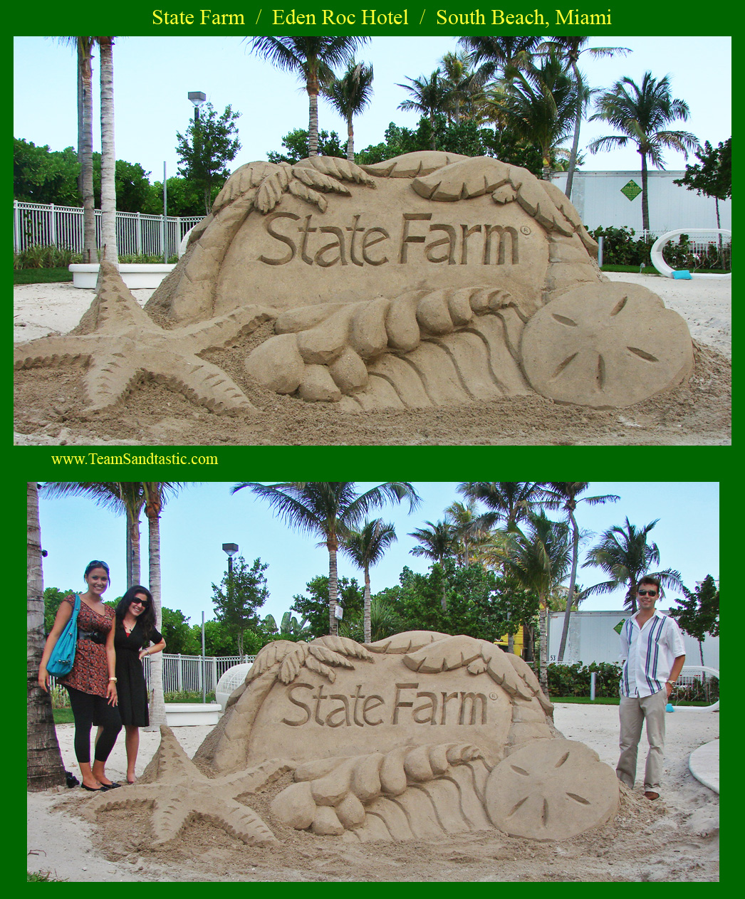 Eden Roc Sand Sculpture