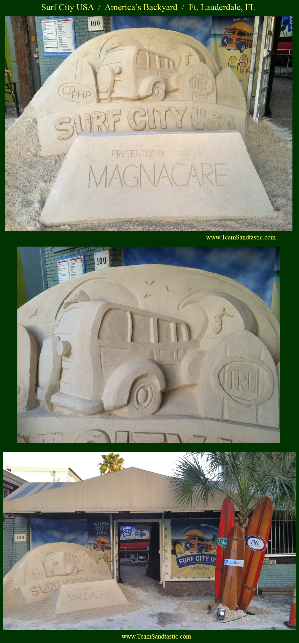 Ft. Lauderdale Sand Sculpture /America's Backyard