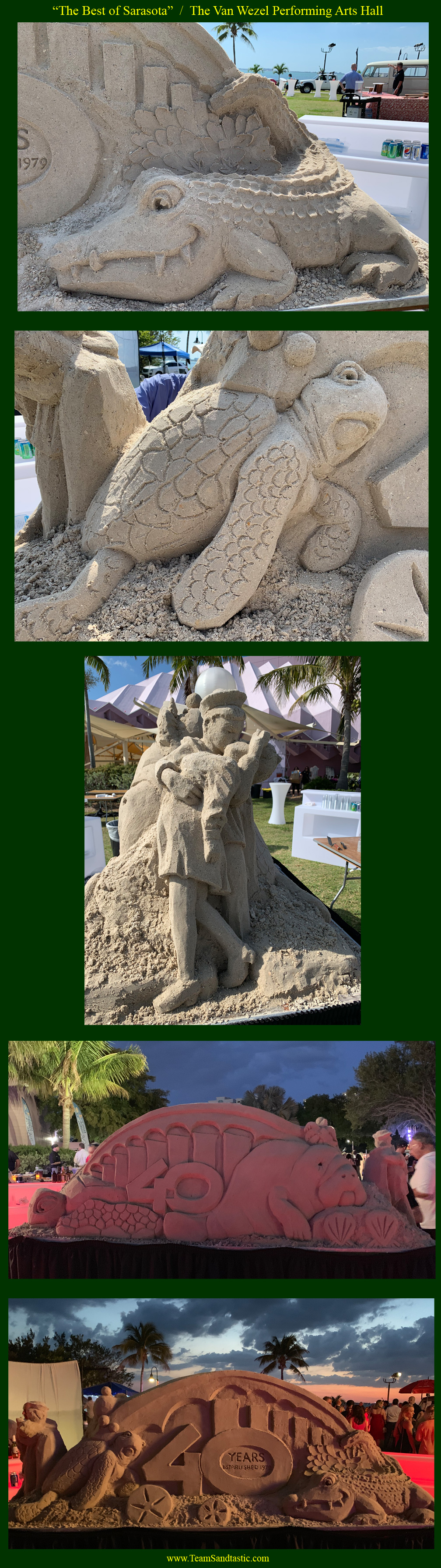 Professional Sand Sculpture