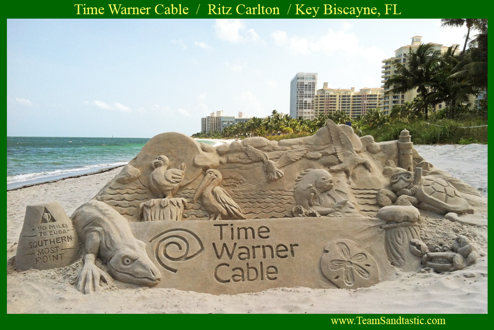Key Biscayne Sand Sculpture