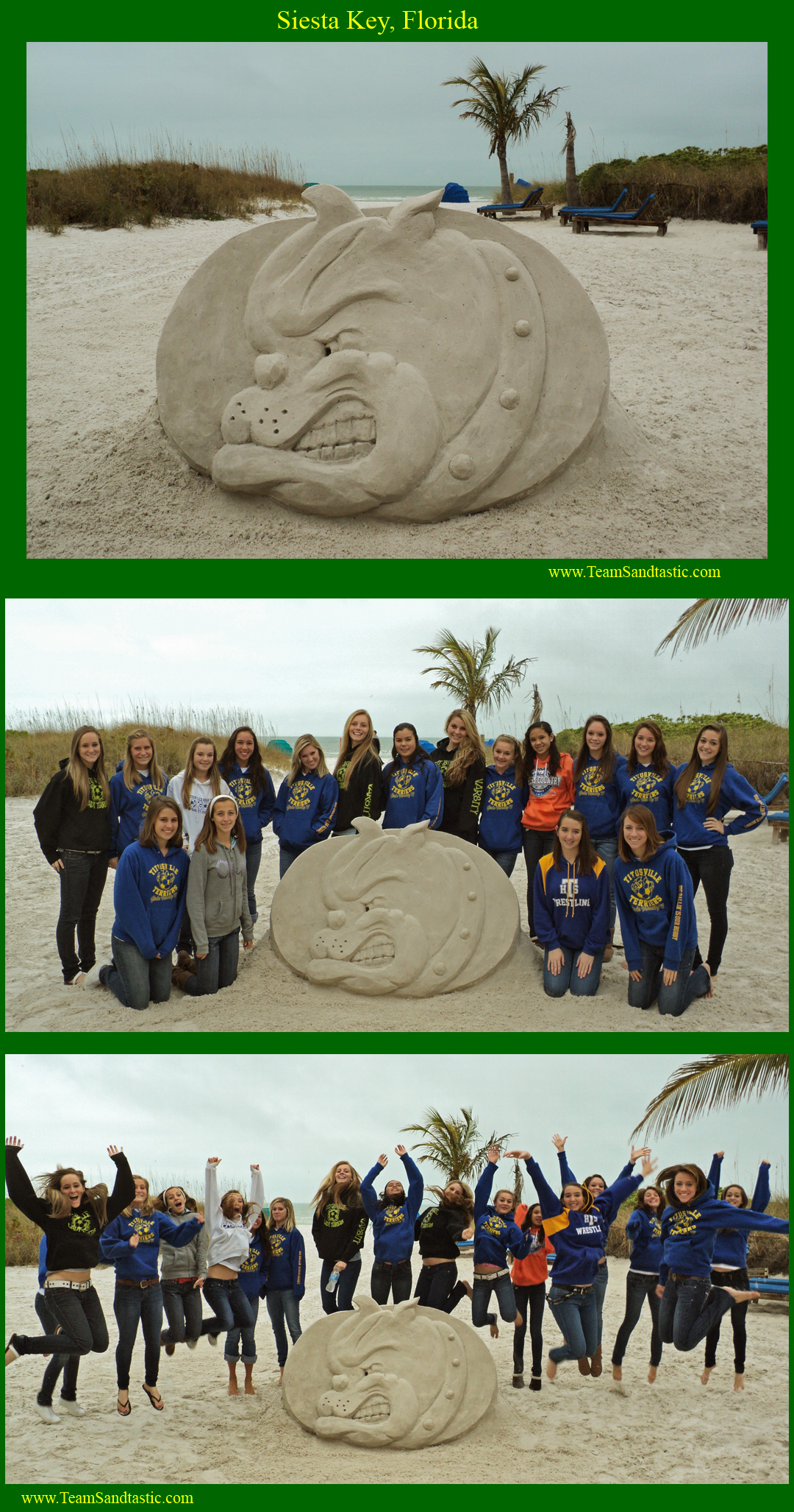 Siesta Key Beach Sand Sculpture