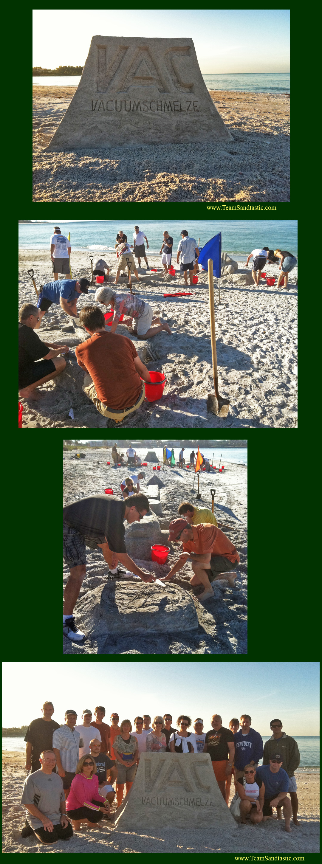 Beach Team Building /Sand Sculpture /Longboat Key