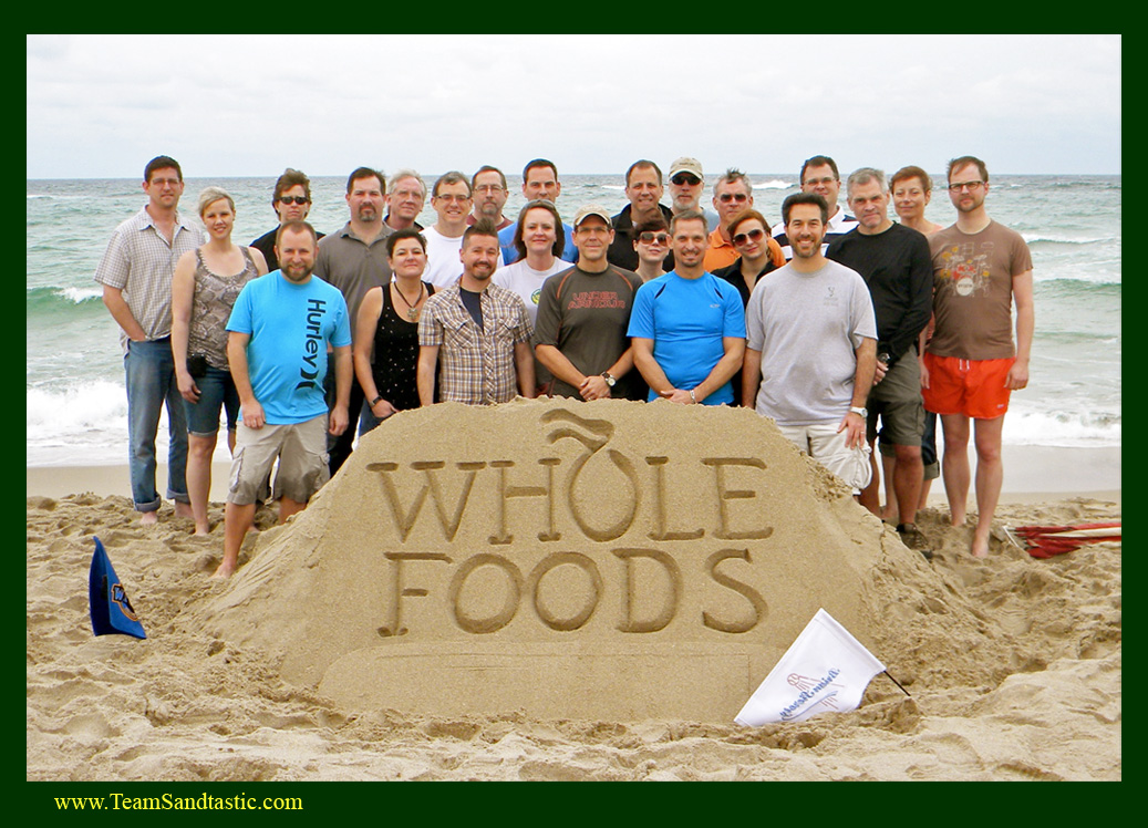 Whole Foods Sand Sculpture