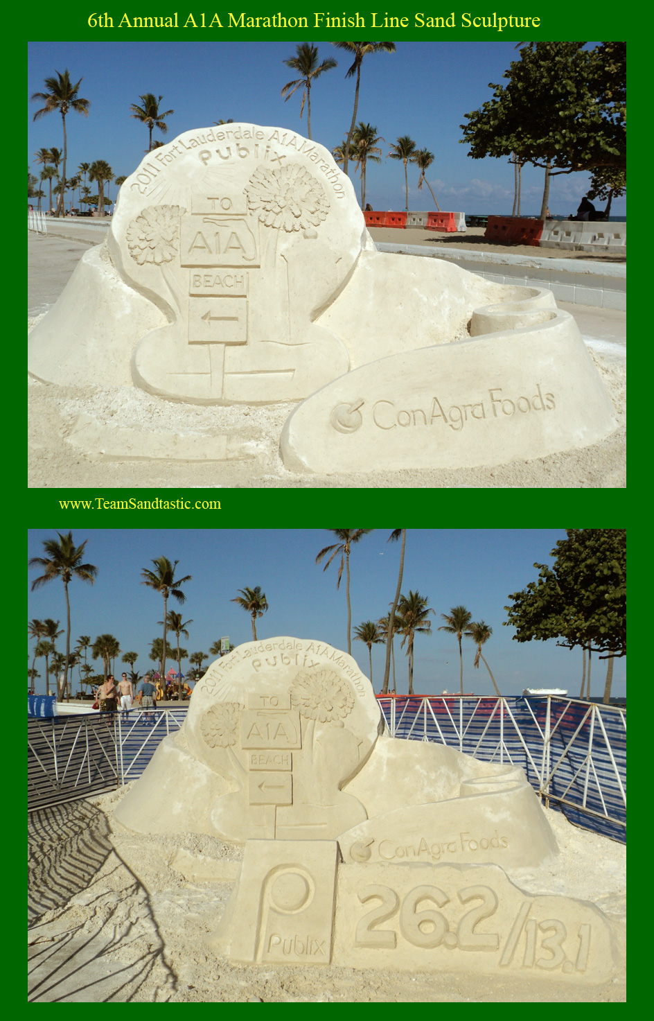 Marathon Sand Sculpture