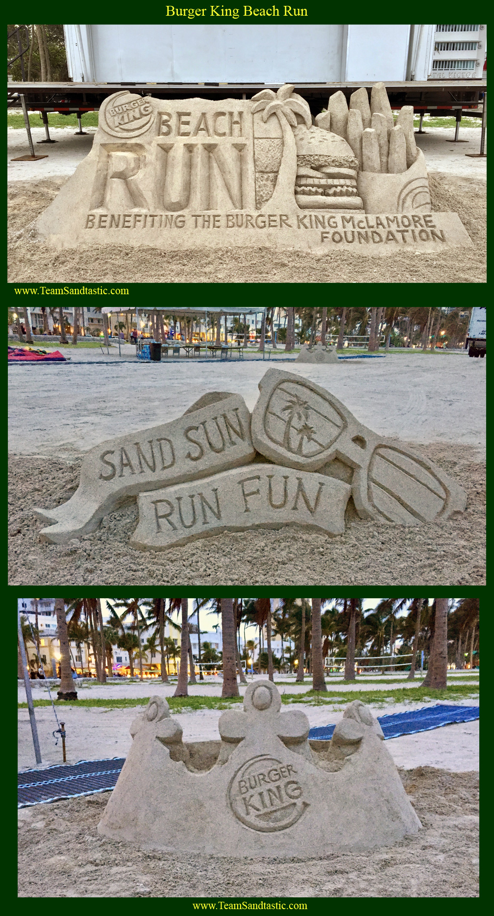 Marathon Sand Sculpture