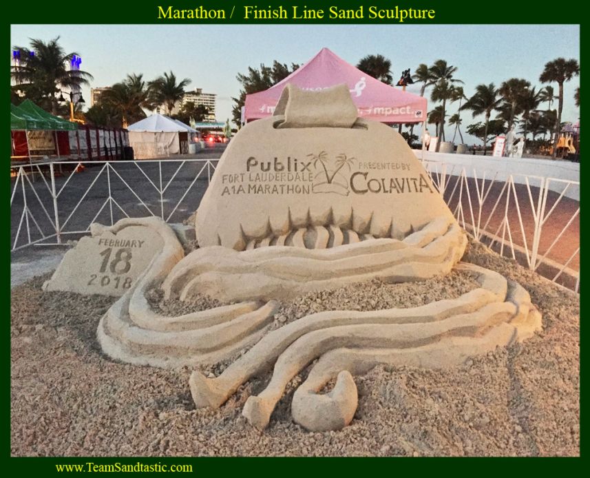 Marathon Sand Sculpture