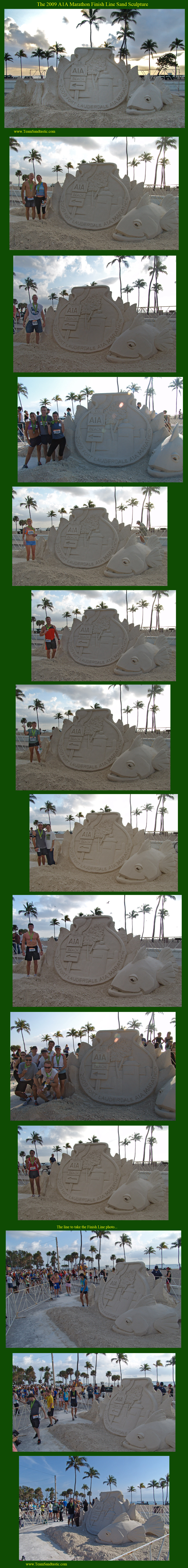 A1A Marathon Sand Sculpture