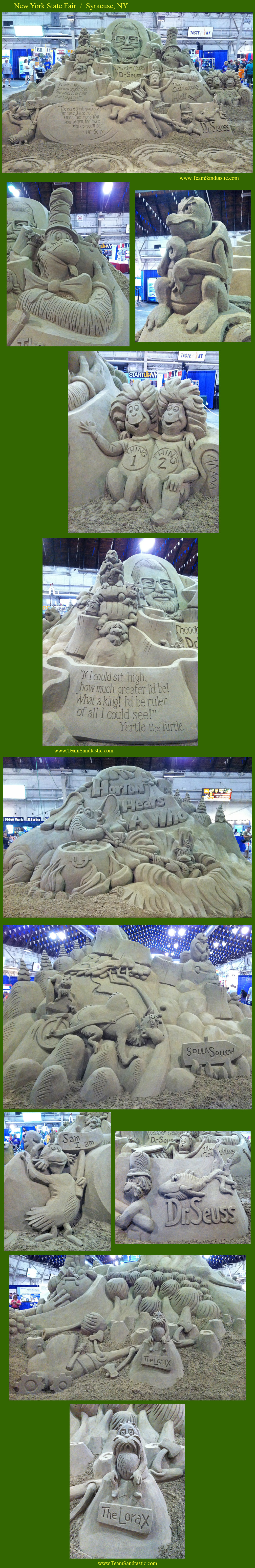 New York State Fair Sand Sculpture