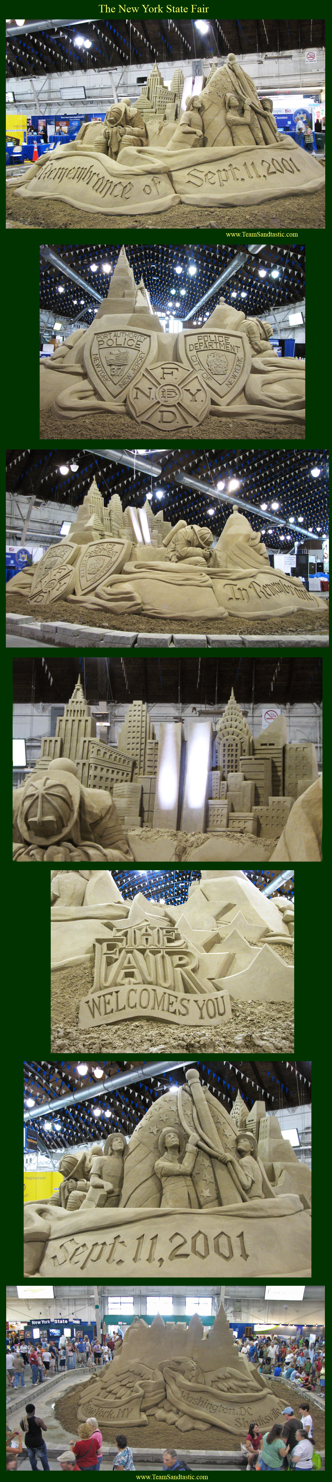 New York State Fair Sand Sculpture