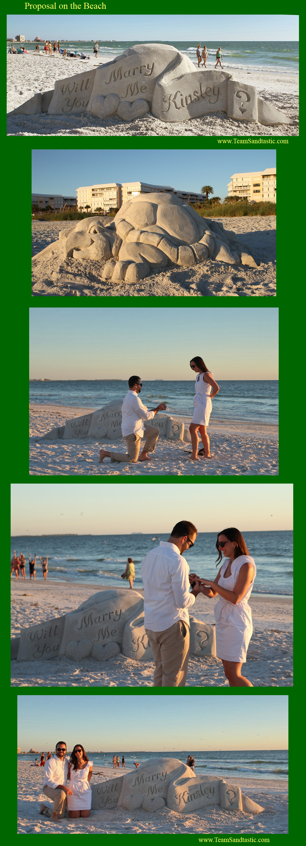 Proposal Sand Sculpture