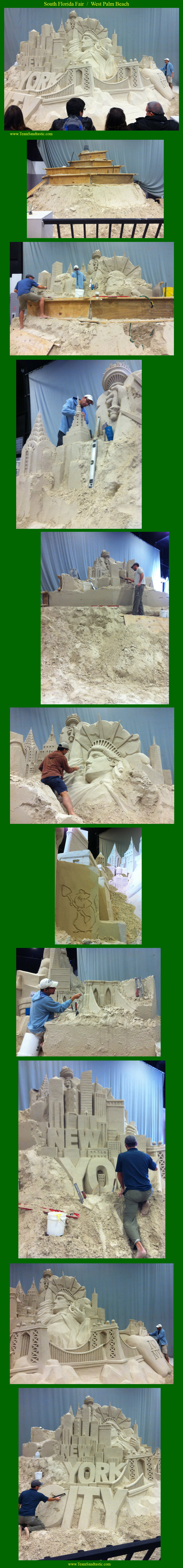 New York City Sand Sculpture