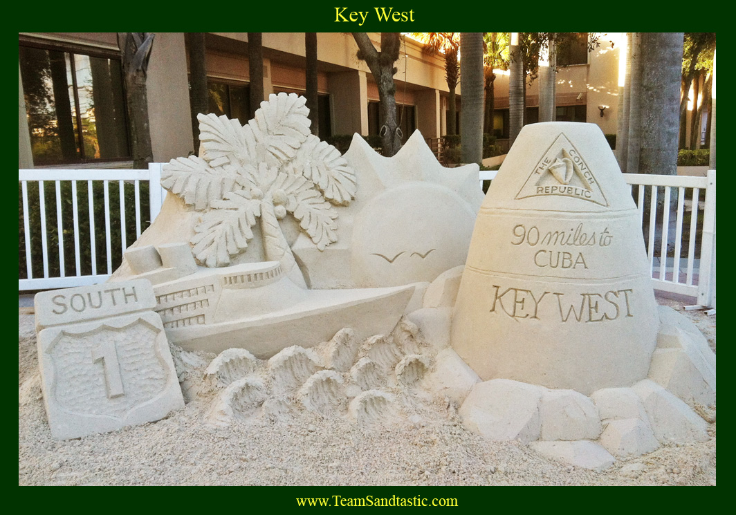 Key West Sand Sculpting