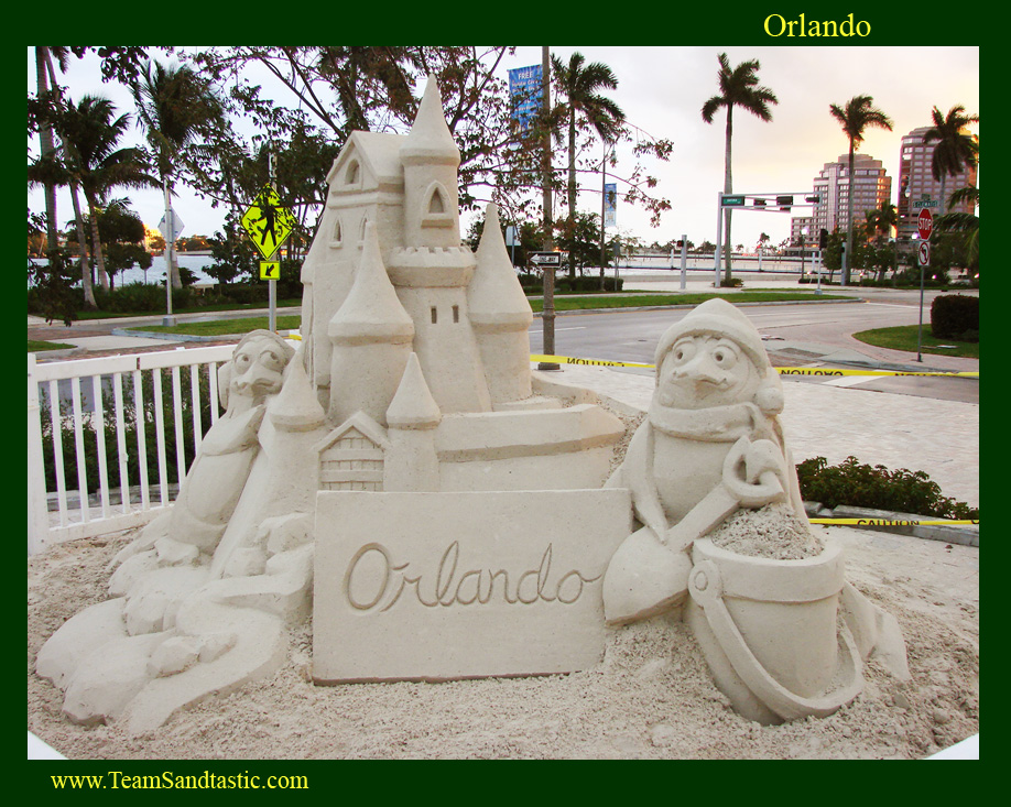 Orlando Sand Sculpting