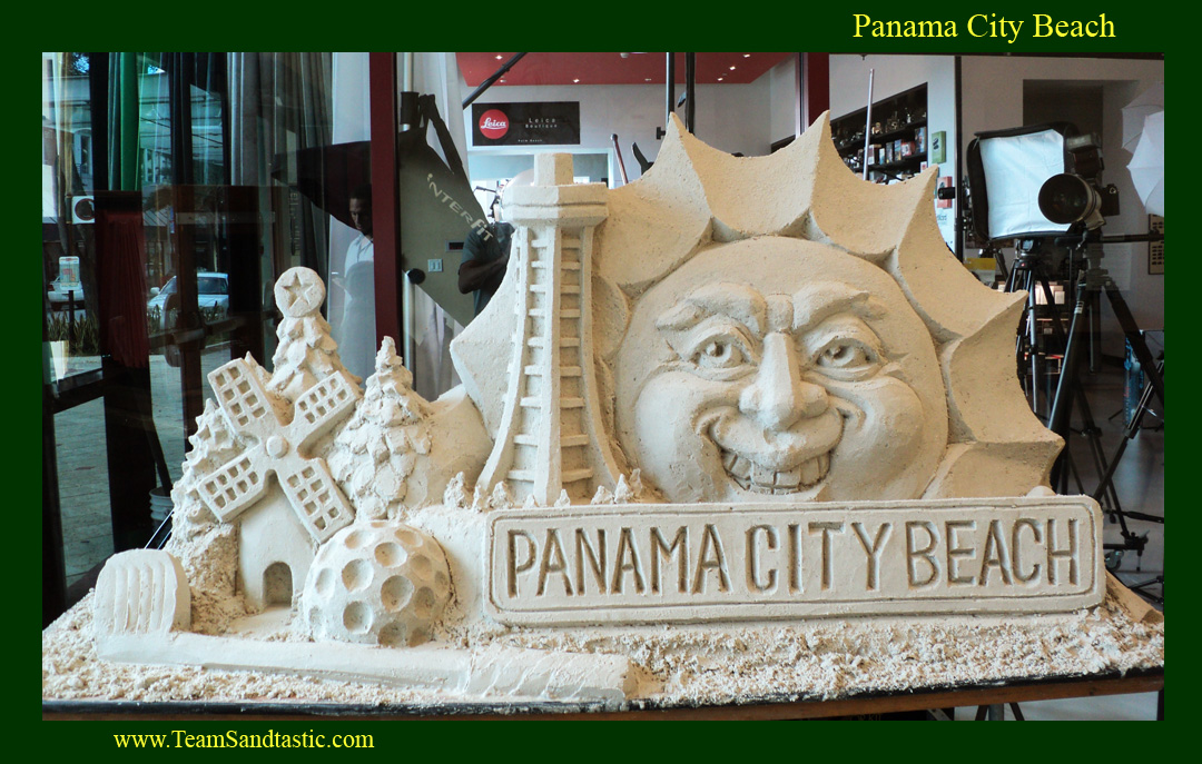 Panama City Beach Sand Sculpting