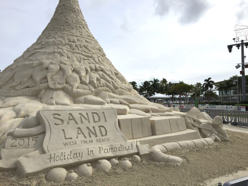 West Palm Beach Sand Sculptures
