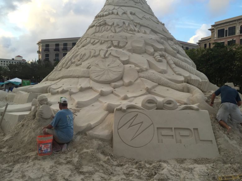 West Palm Beach Sand Sculptures