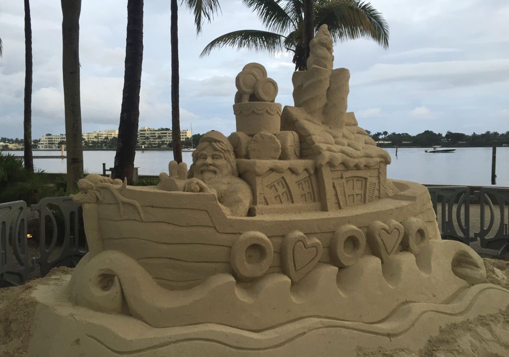 West Palm Beach Sand Sculptures