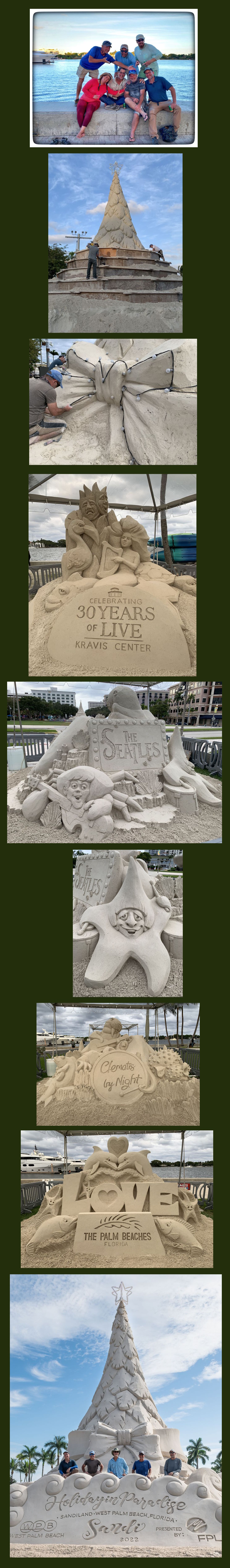 West Palm Beach Sand Sculptures