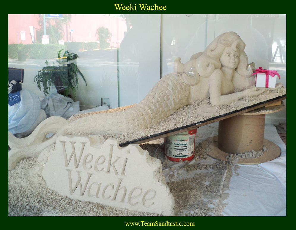 Weeki Wachee Sand Sculpting