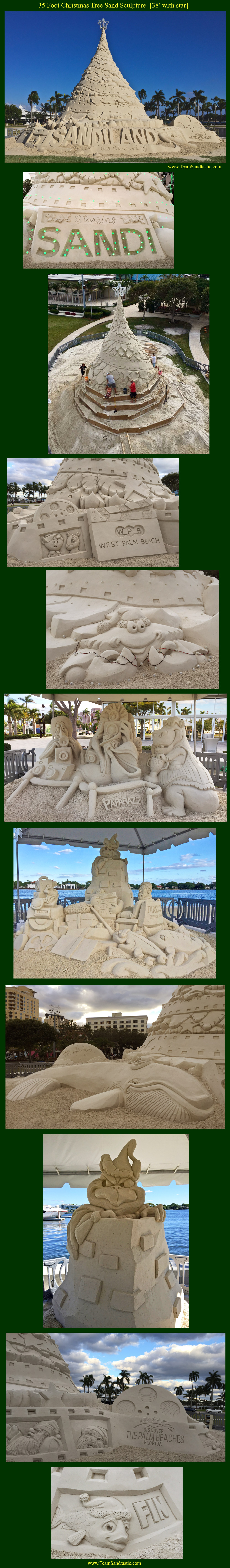 West Palm Beach Sand Sculptures