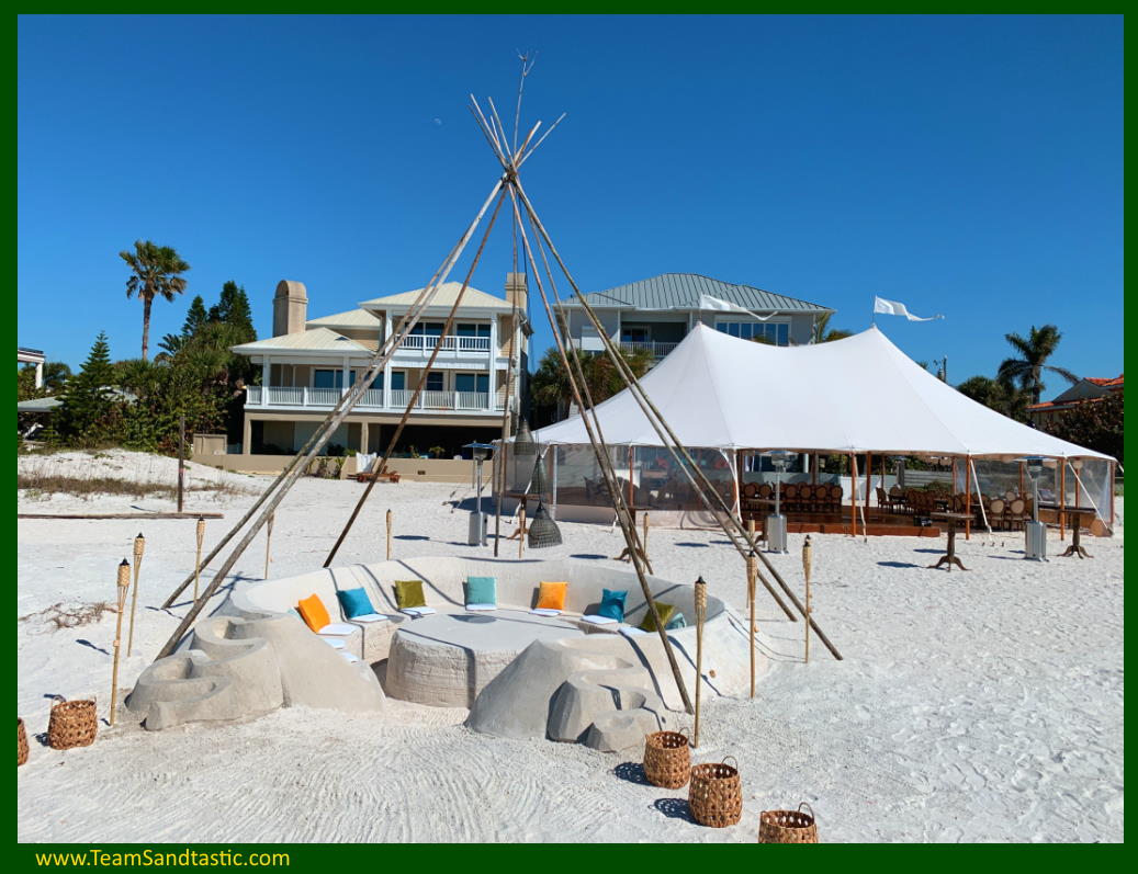 Wedding & Proposal Sand Sculpture Dolphin